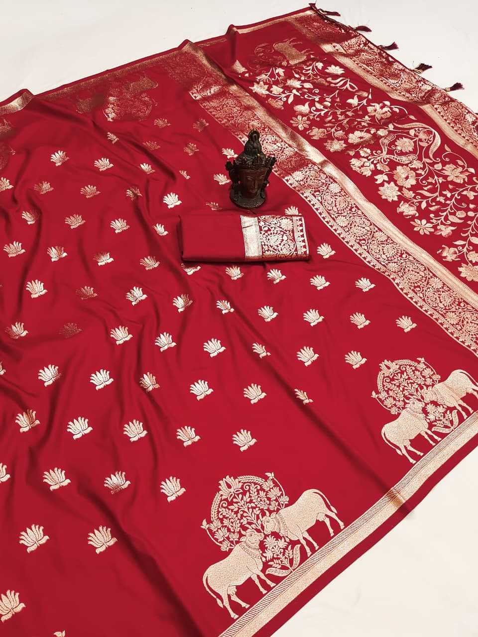 Zari Border Saree