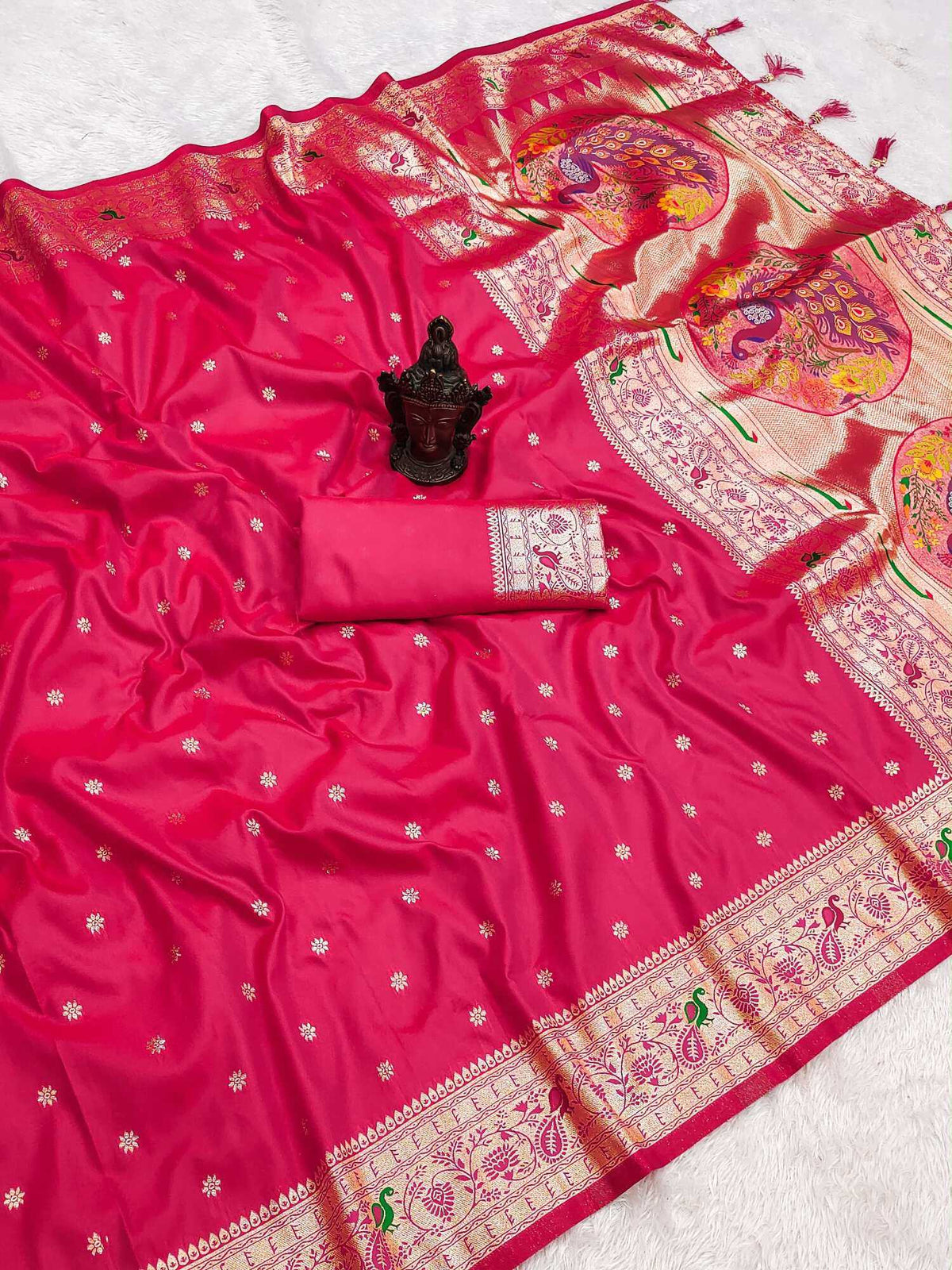 Mayurika Banarasi Soft Silk Saree