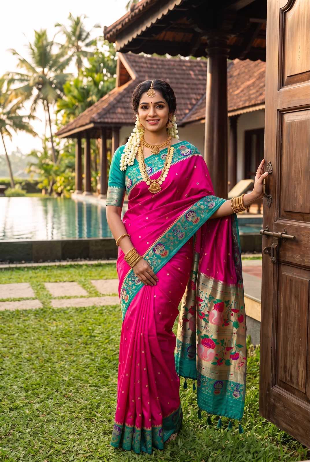 Mohini Soft Silk Paithani Saree