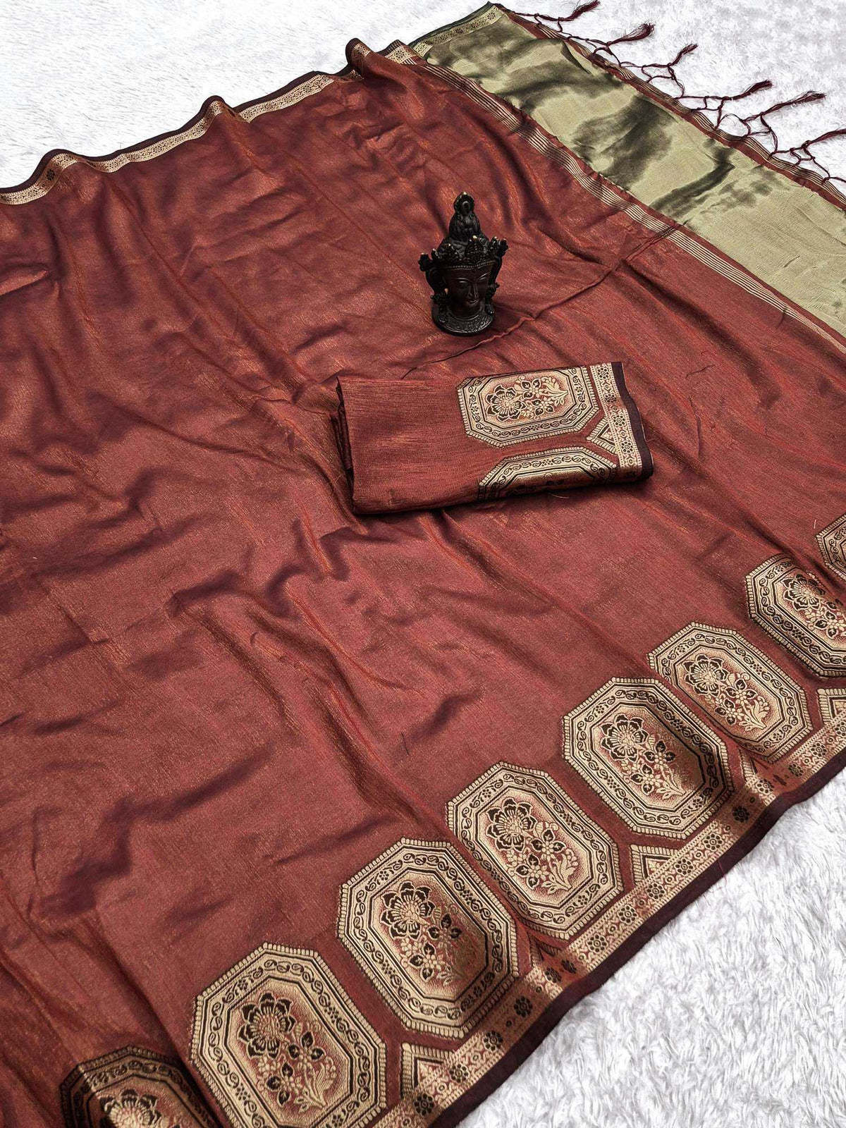 Mumtaj Banarasi Soft Silk Saree