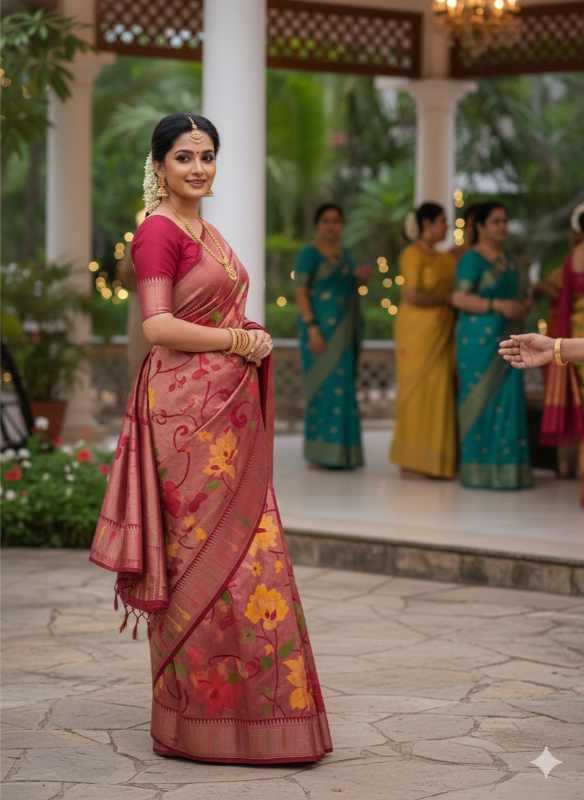 Tissue Designer Saree