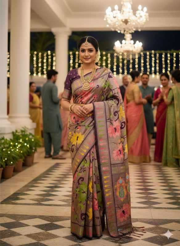Tissue Designer Saree