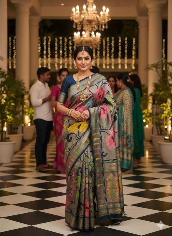 Tissue Designer Saree