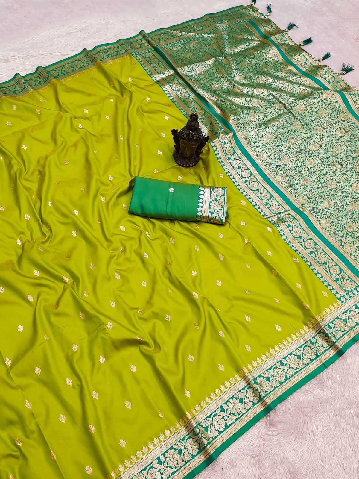 Banarasi Soft Silk Zari Border Saree
