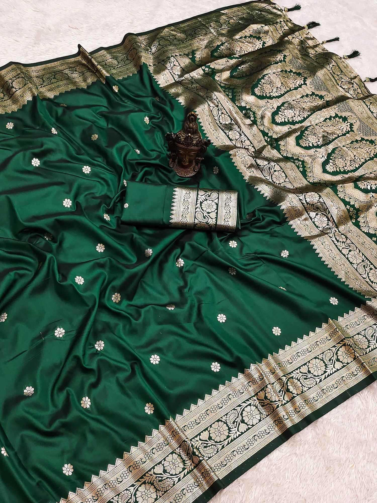 Rohini Banarasi Soft Silk Saree