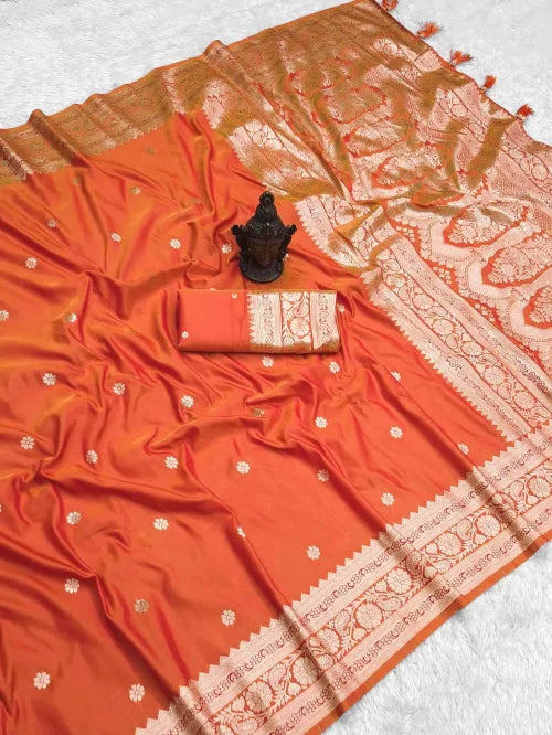 Rohini Banarasi Soft Silk Saree