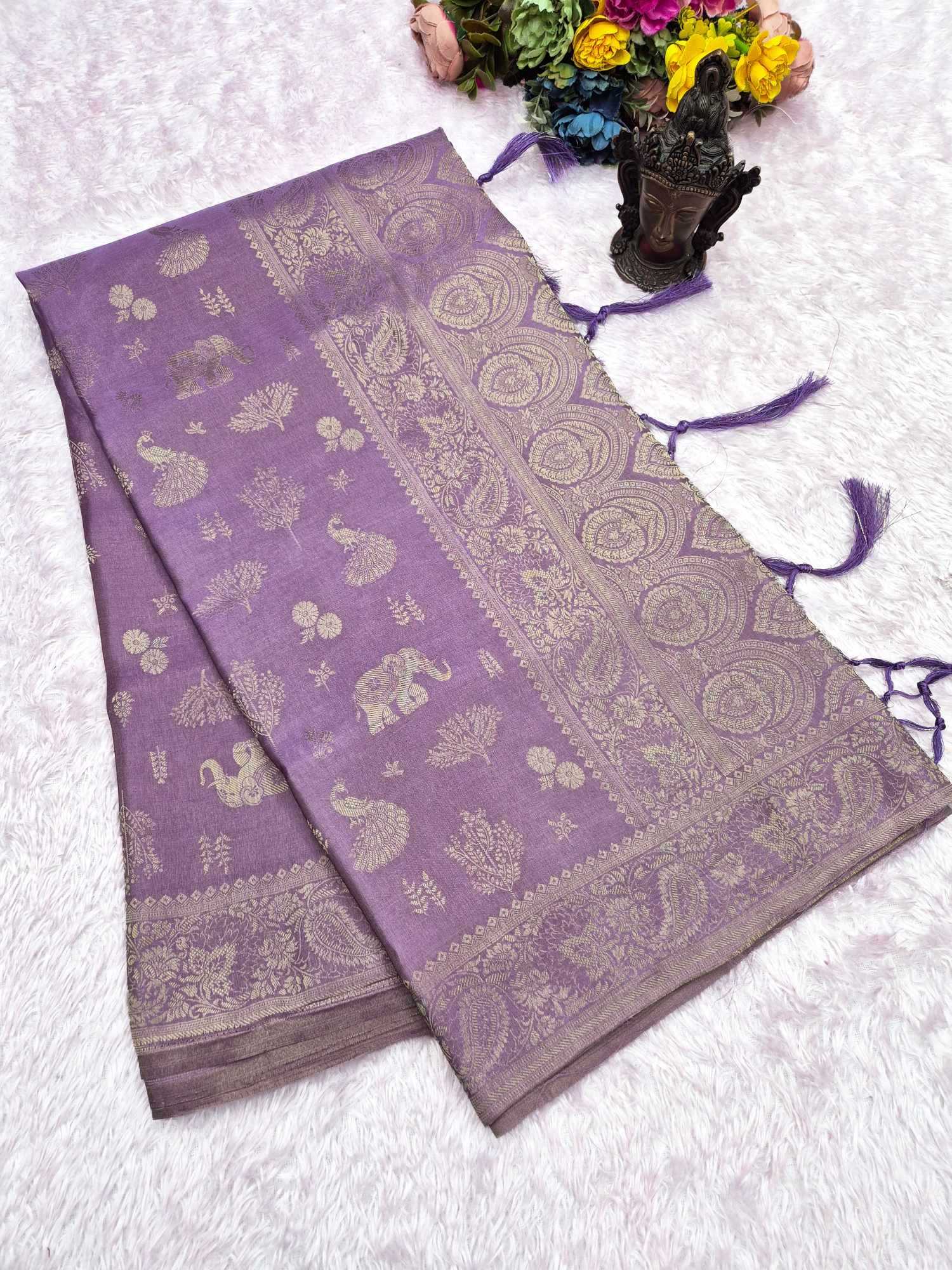 Fancy Soft Silk Saree