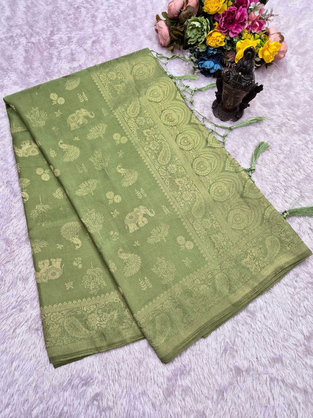 Fancy Soft Silk Saree