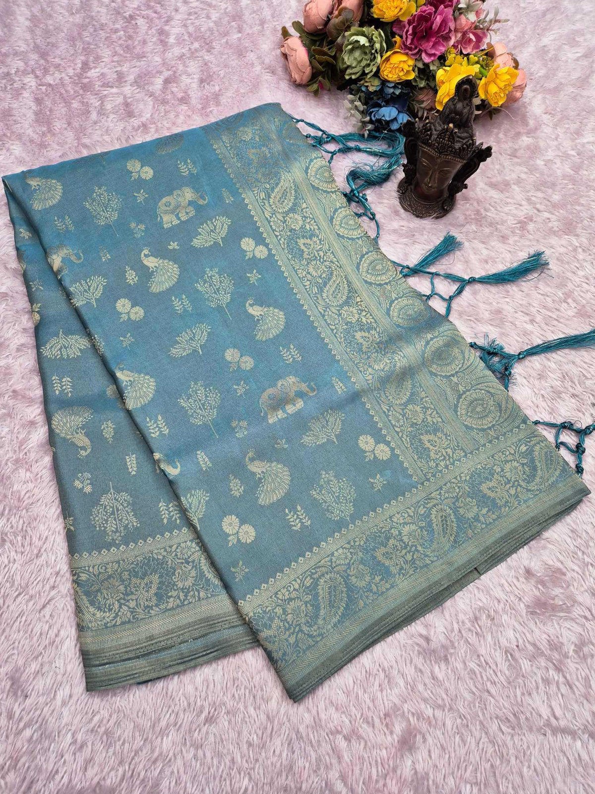 Suvasini Kanjivaram Silk Soft Saree