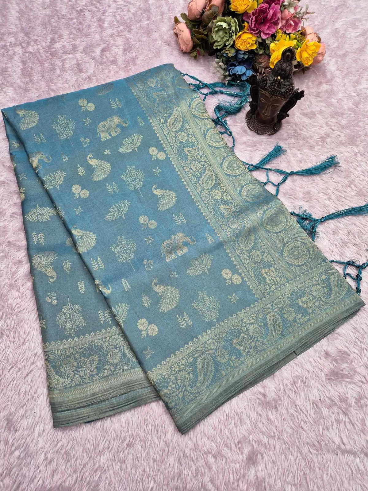 Tissue Silk Soft Saree