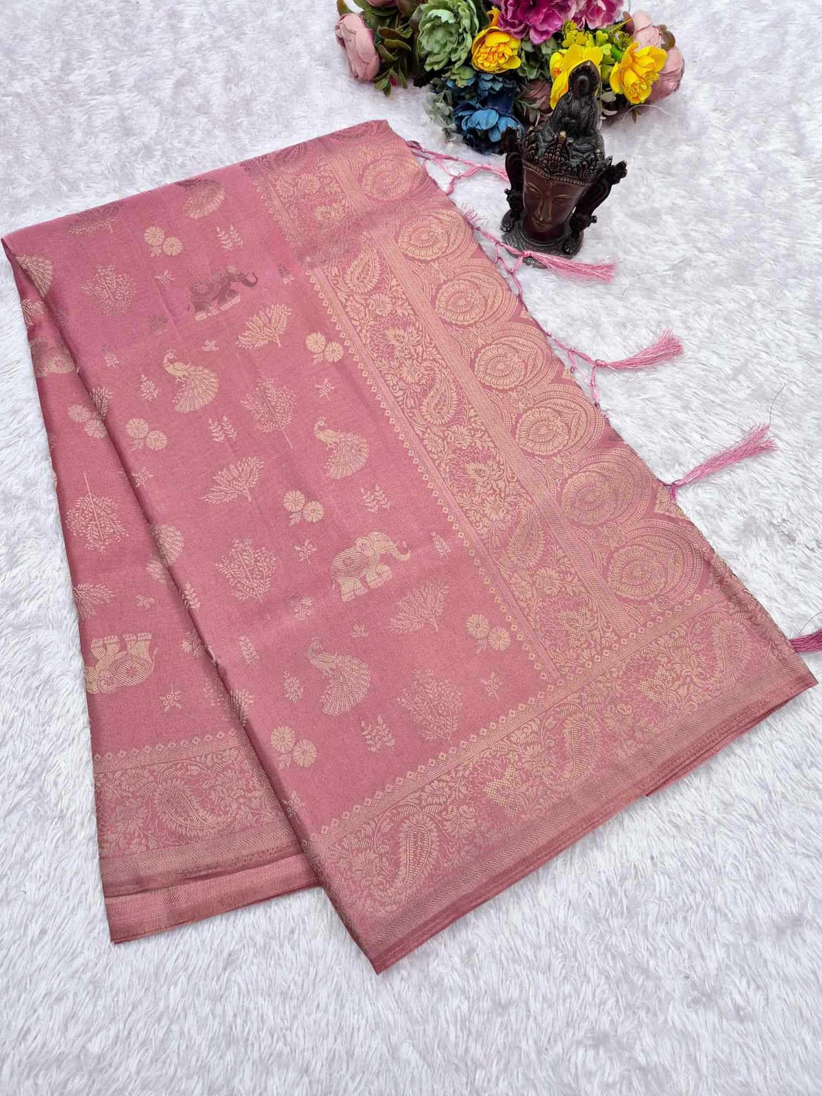 Tissue Silk Soft Saree