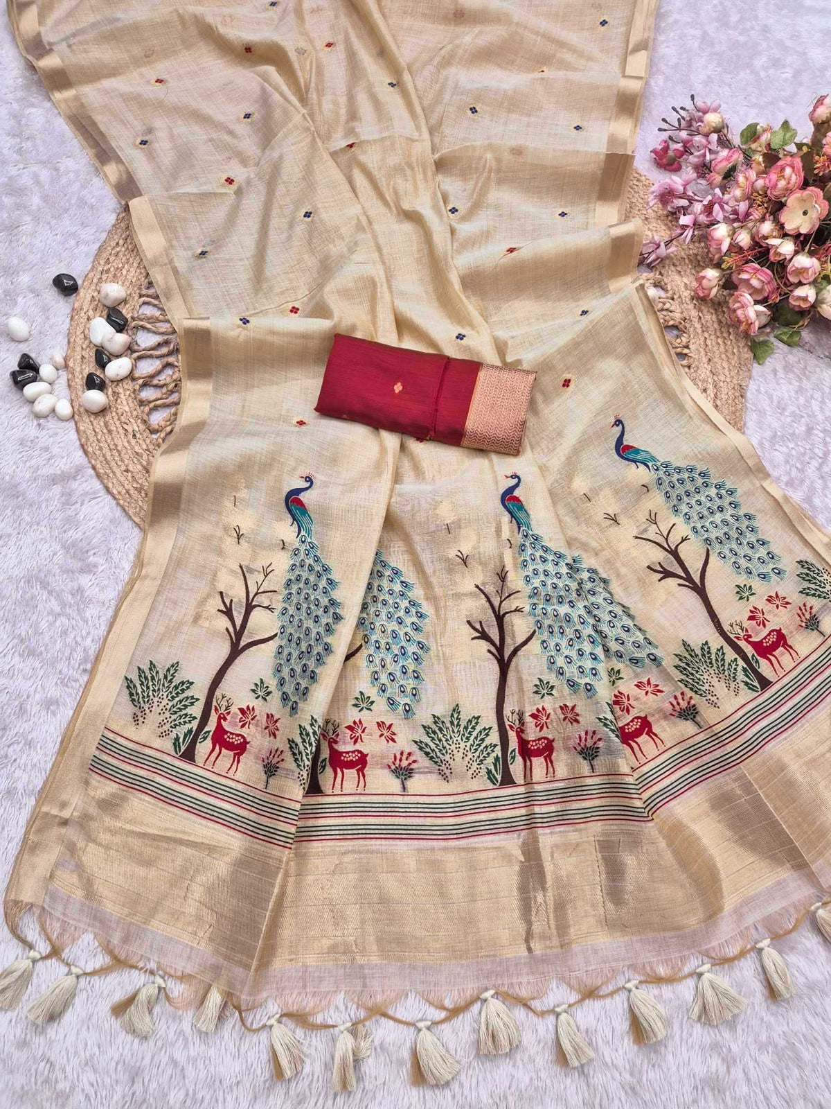 Cotton Designer Saree