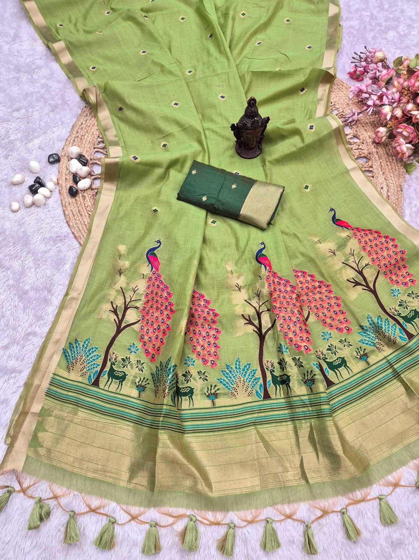 Cotton Designer Saree