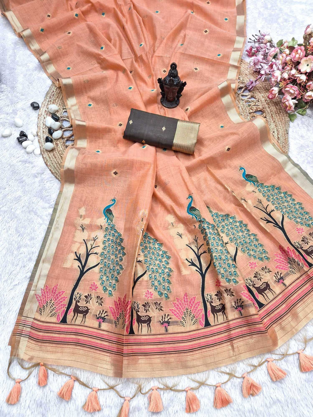 Cotton Designer Saree