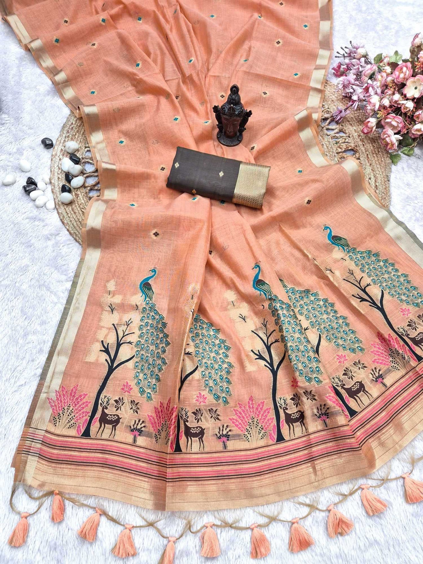 Cotton Designer Saree