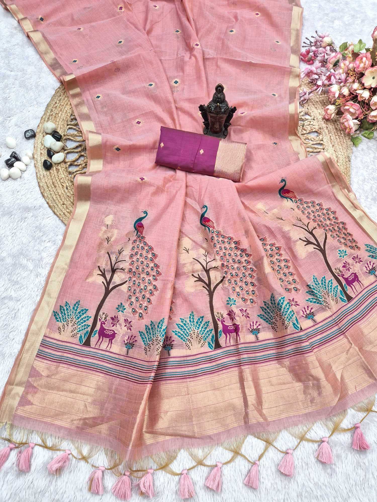 Cotton Designer Saree