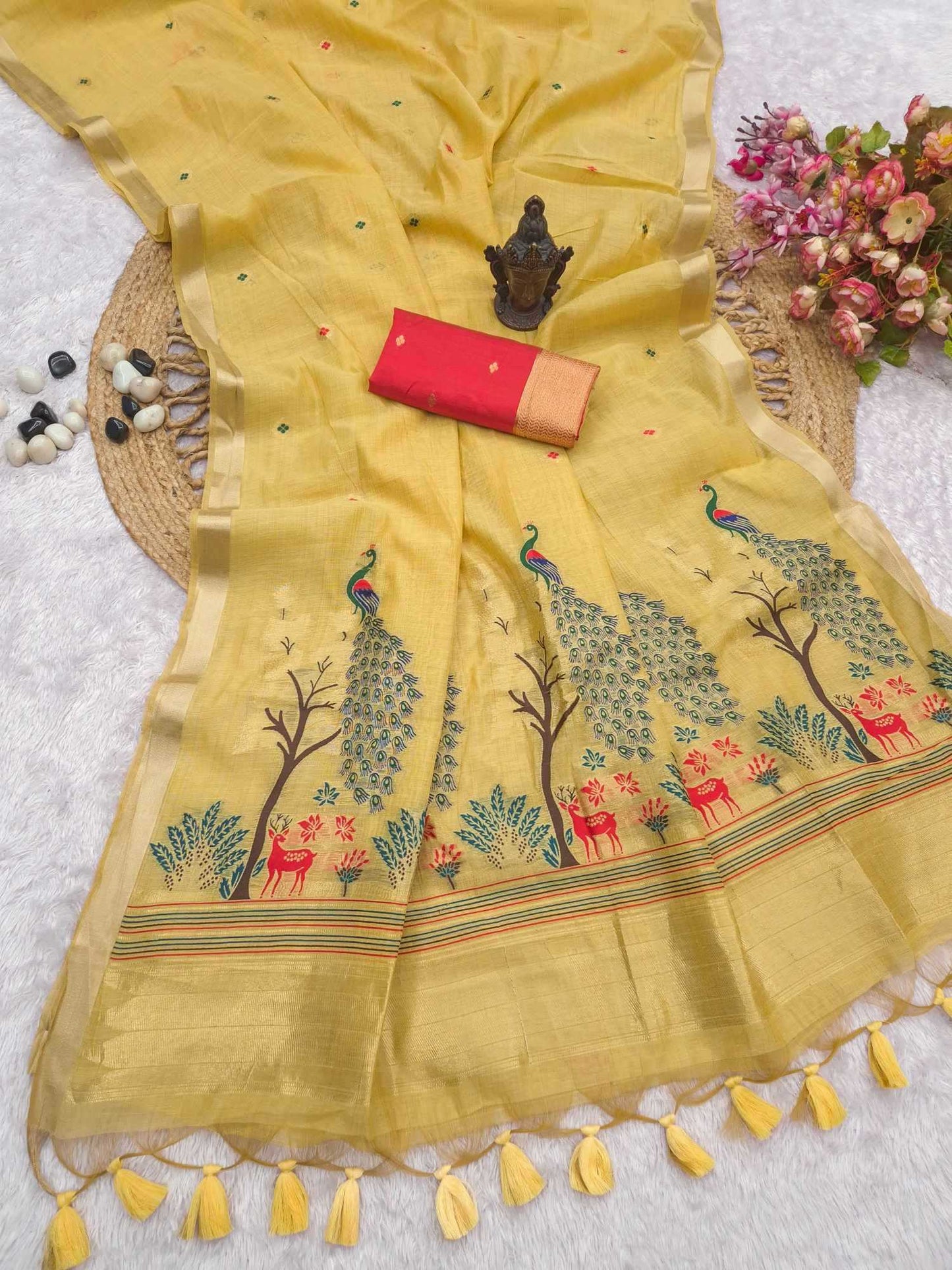Cotton Designer Saree