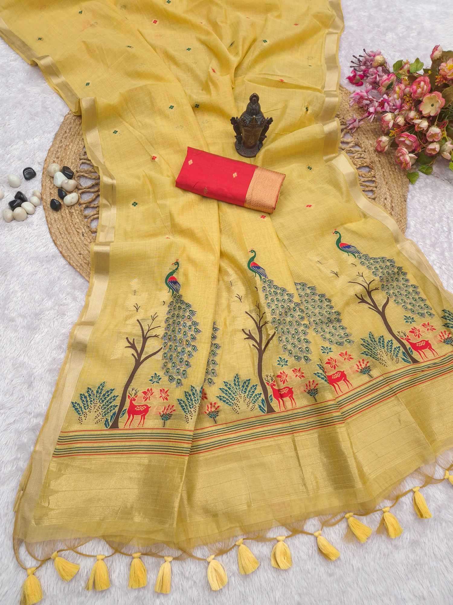 Cotton Designer Saree