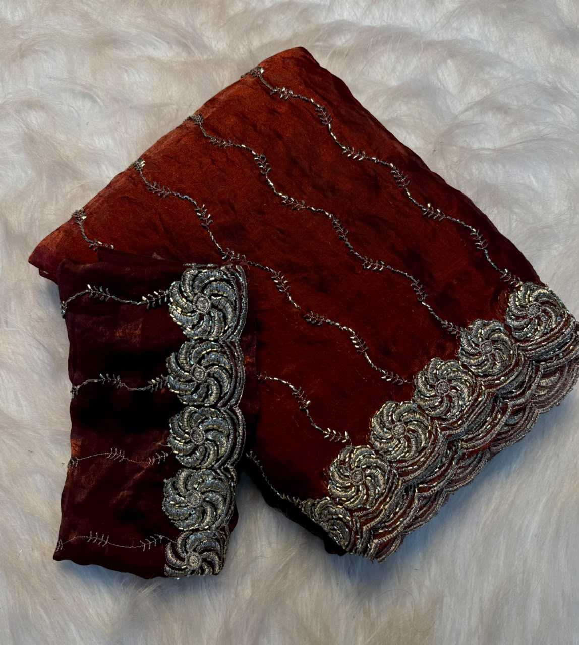 Space Silk Handloom Saree
