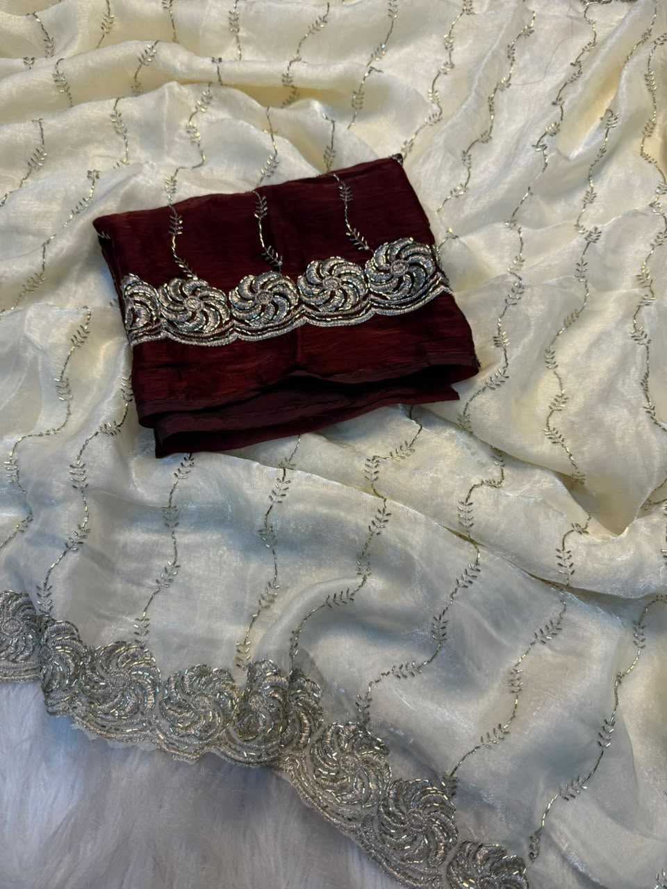 Space Silk Handloom Saree