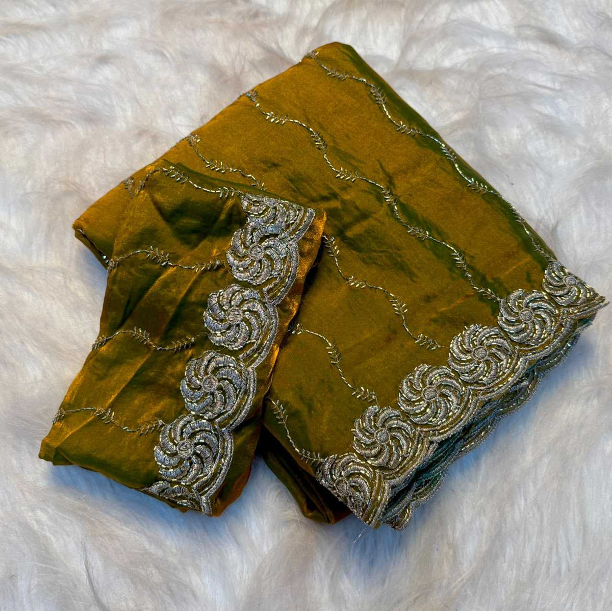 Space Silk Handloom Saree