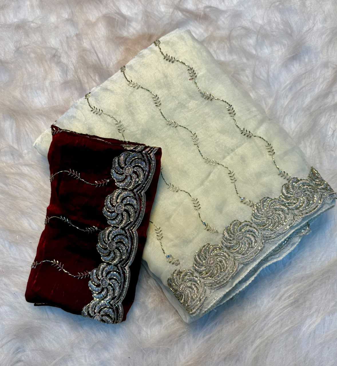 Space Silk Handloom Saree