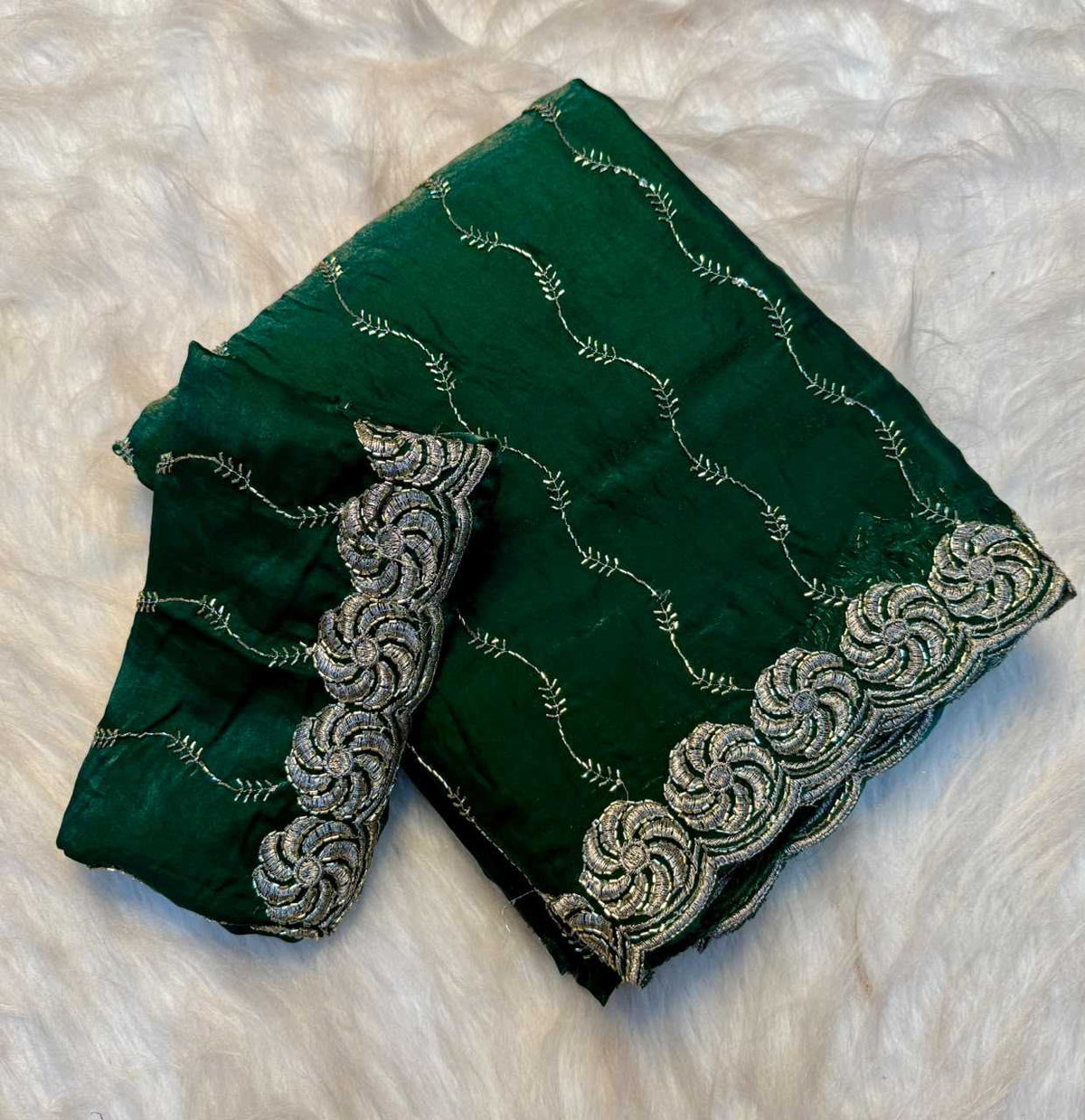 Space Silk Handloom Saree