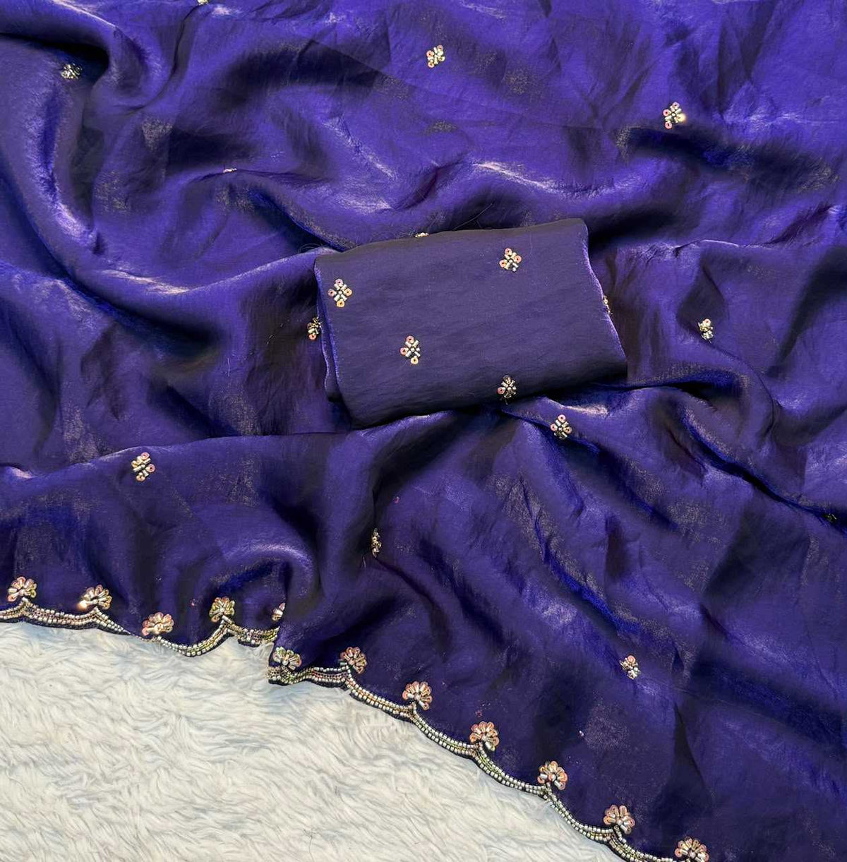 Akankini Space Silk Handloom Saree