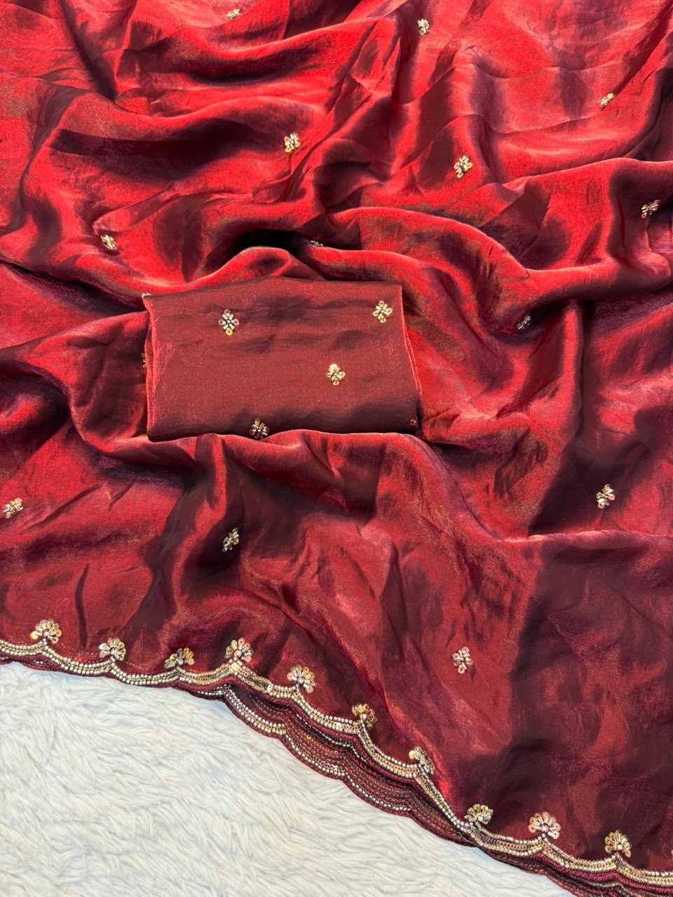 Akankini Space Silk Handloom Saree