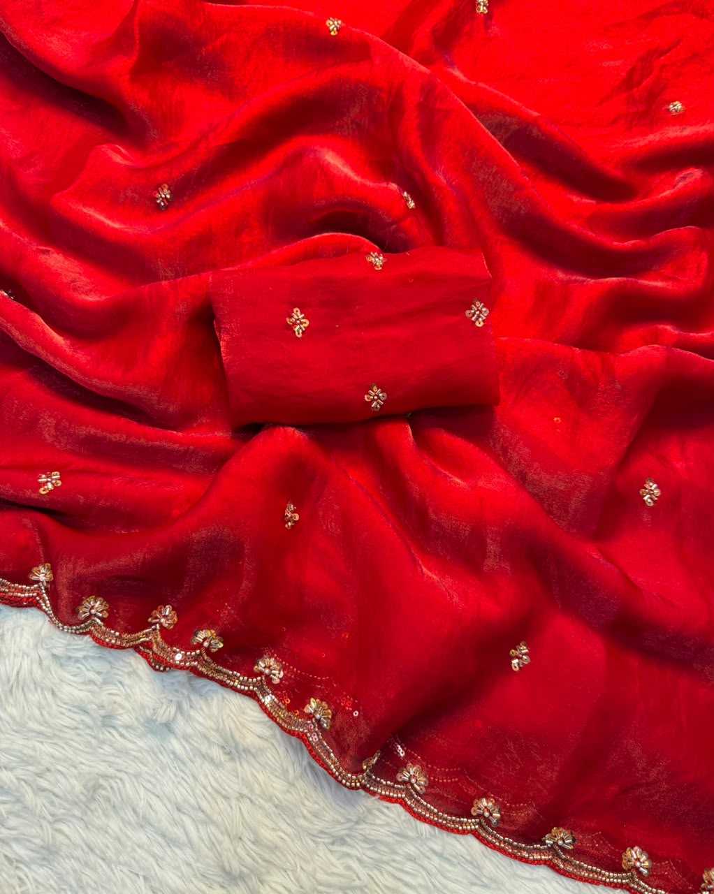 Akankini Space Silk Handloom Saree