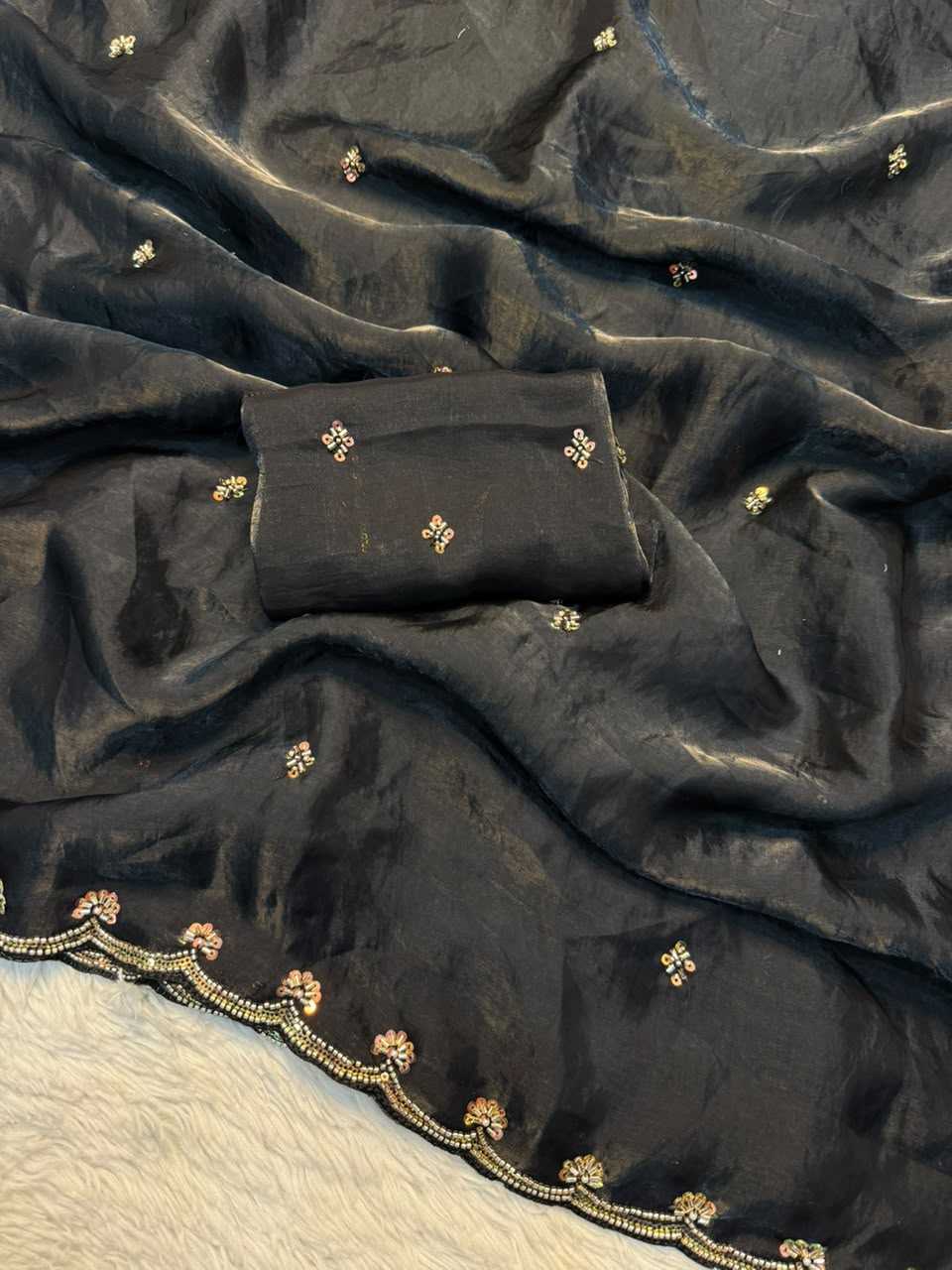 Akankini Space Silk Handloom Saree