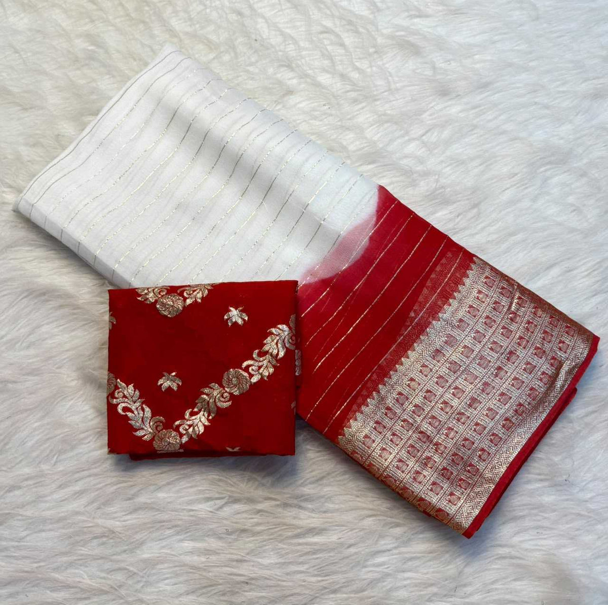 Amoli Premium Georgette Designer Saree