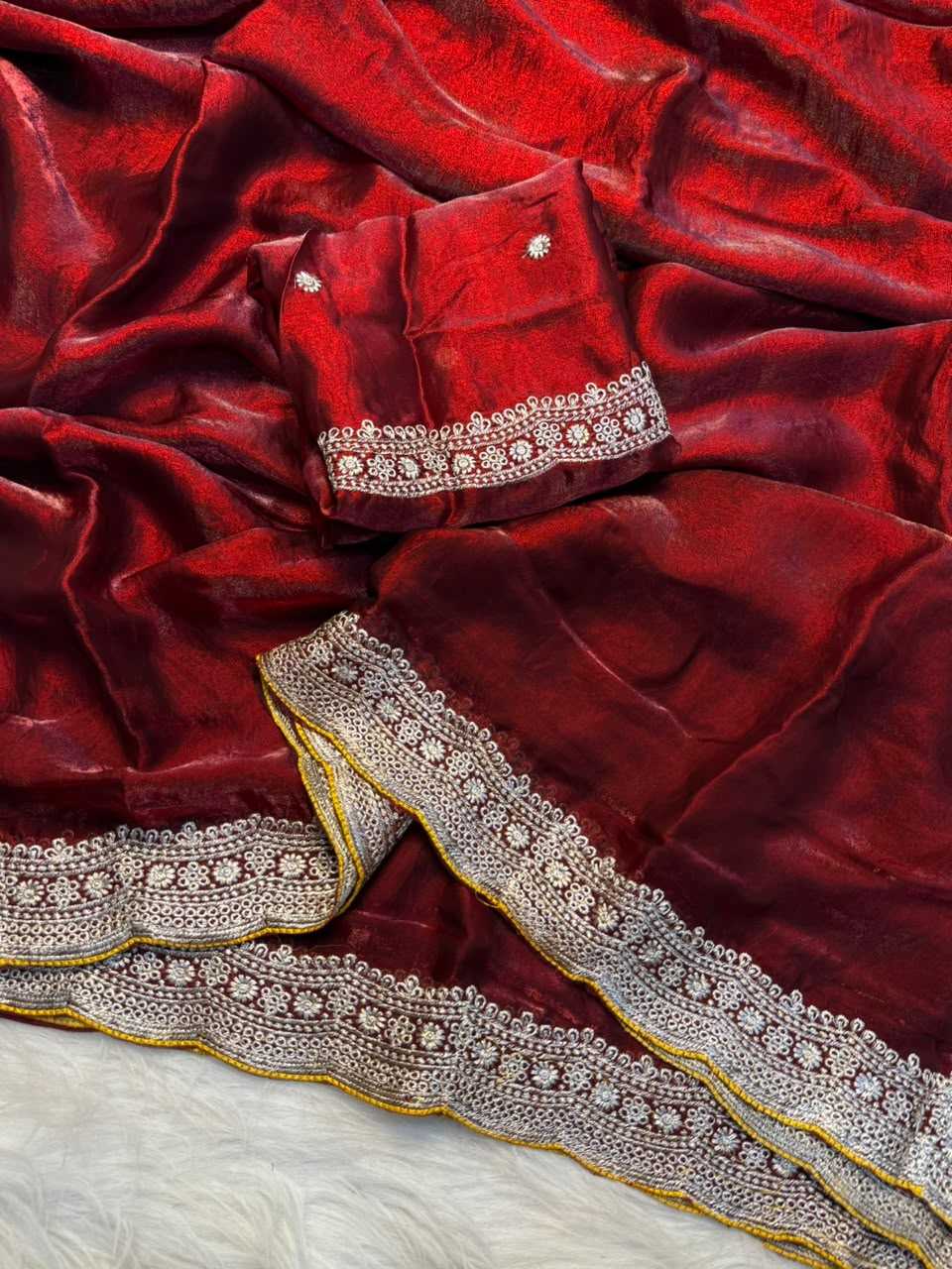 Amrita Space Silk Soft Saree