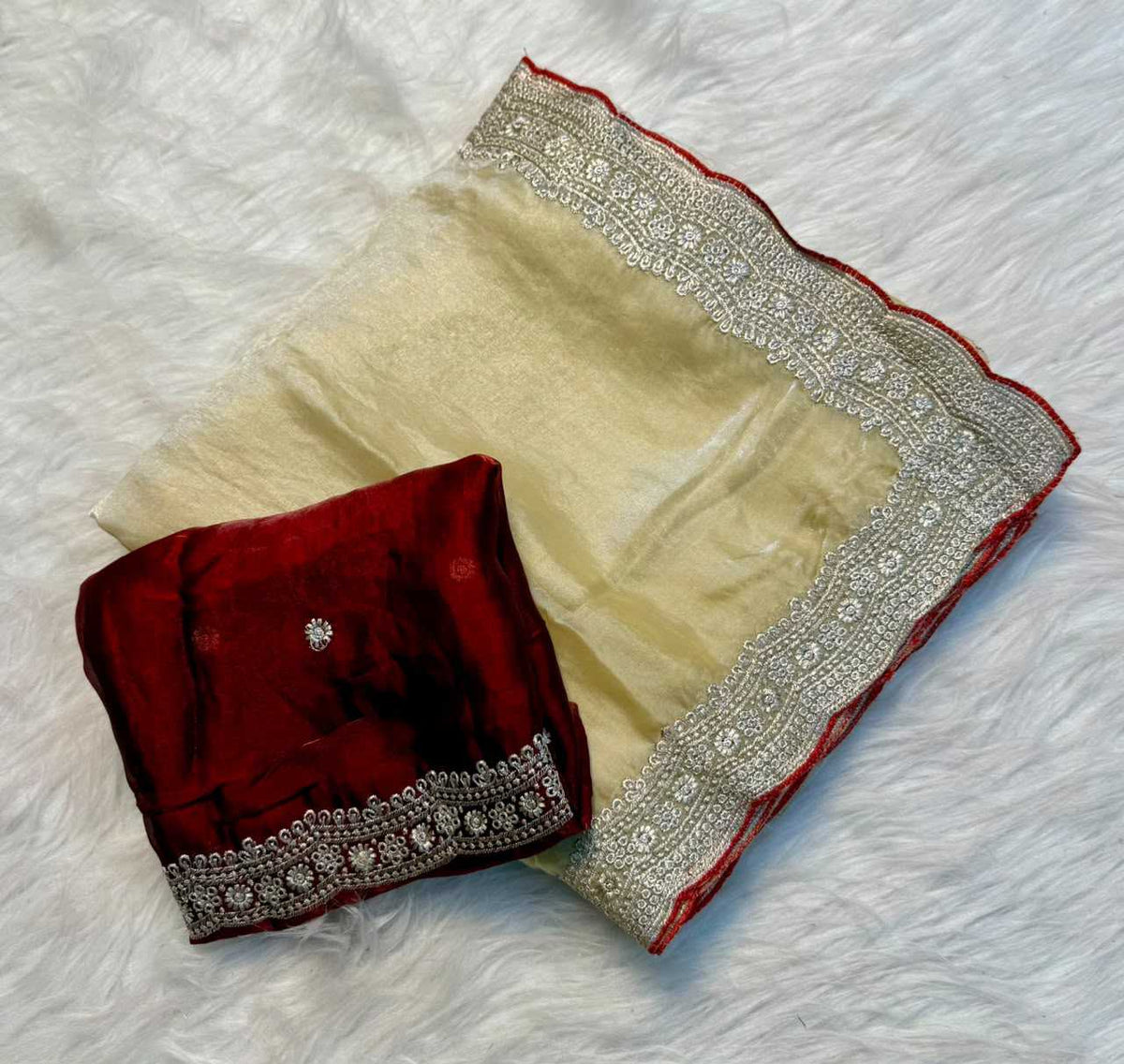 Amrita Space Silk Soft Saree