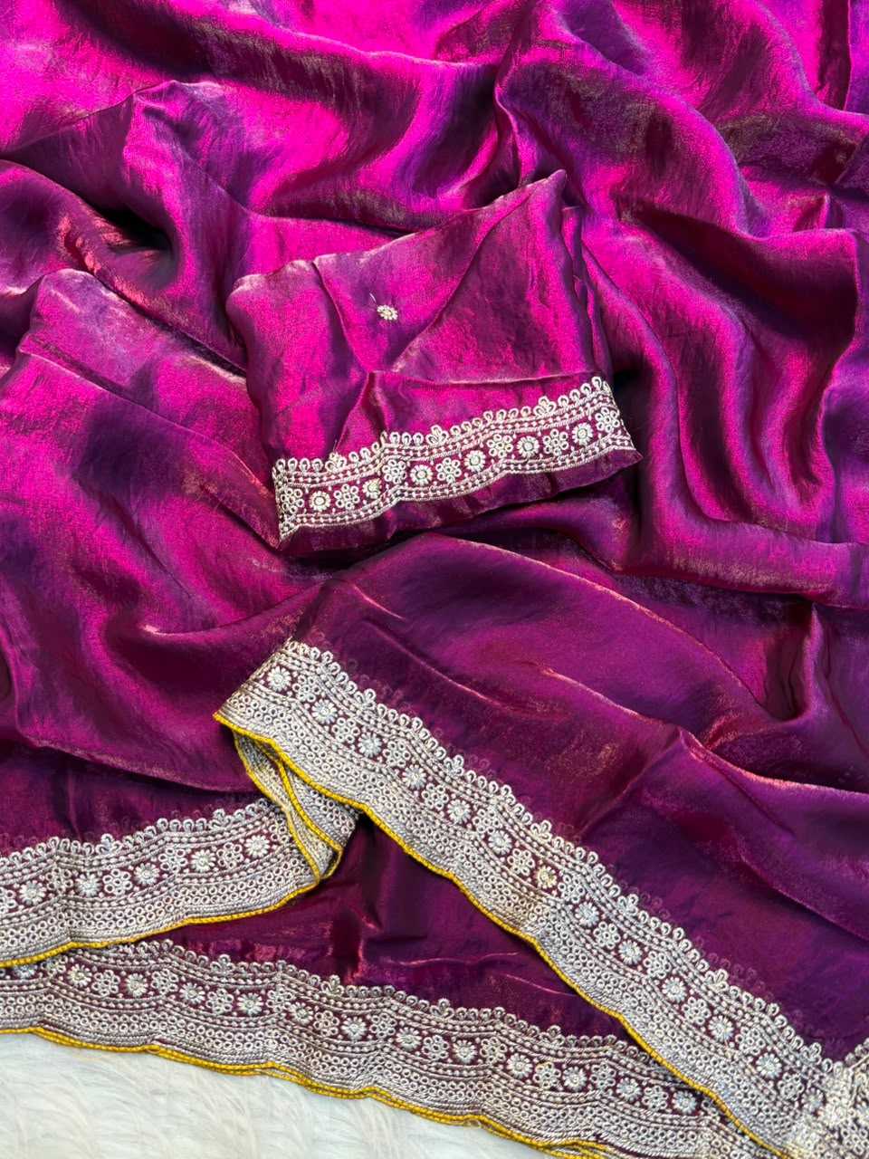 Amrita Space Silk Soft Saree
