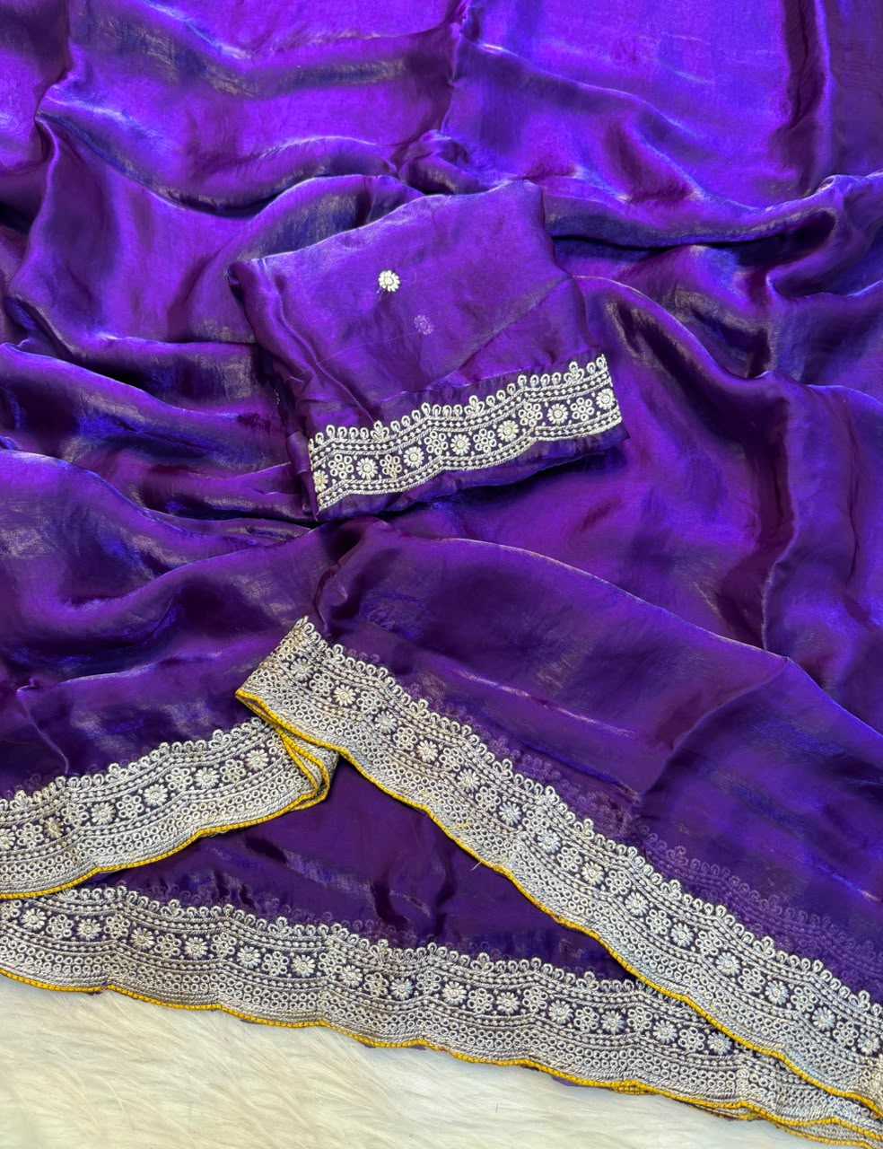 Amrita Space Silk Soft Saree