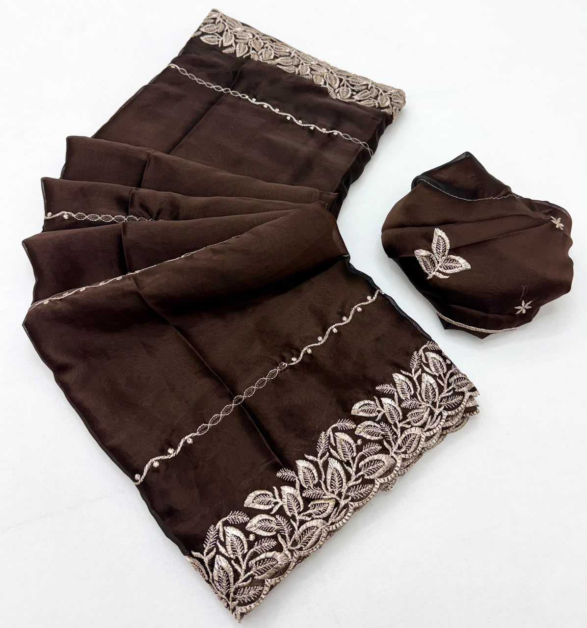 Anaya Rangoli Silk Soft Saree