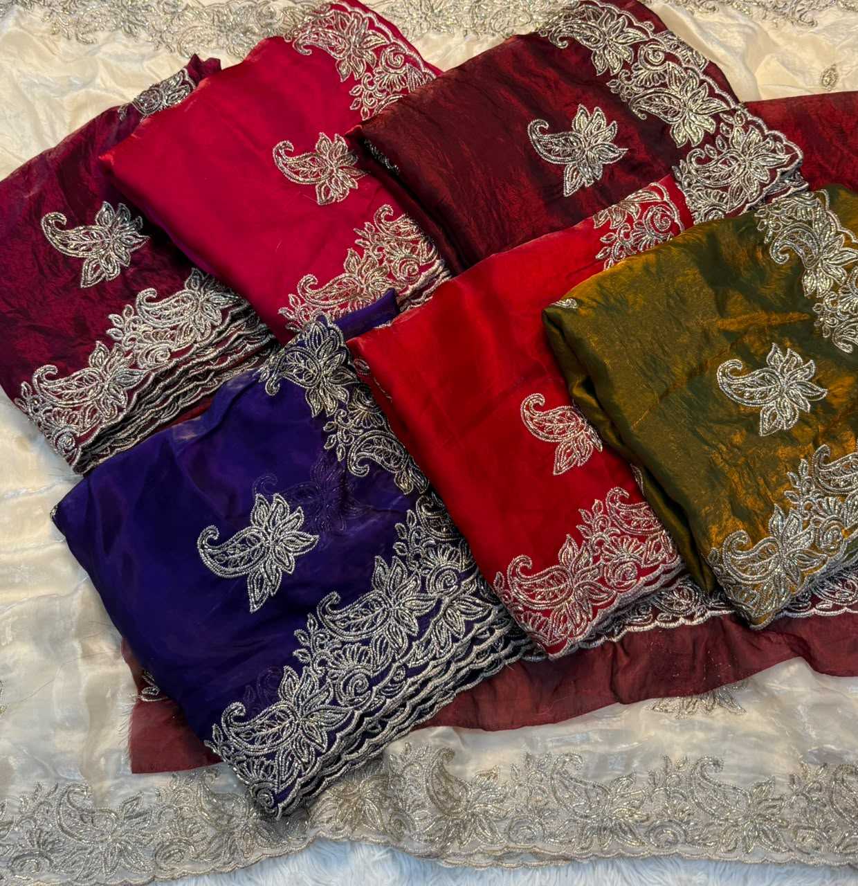 Party Wear Silk Saree