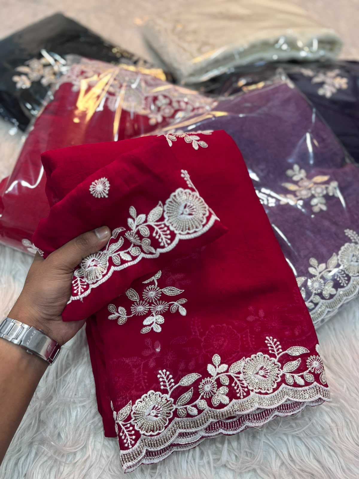 Party Wear Silk Saree