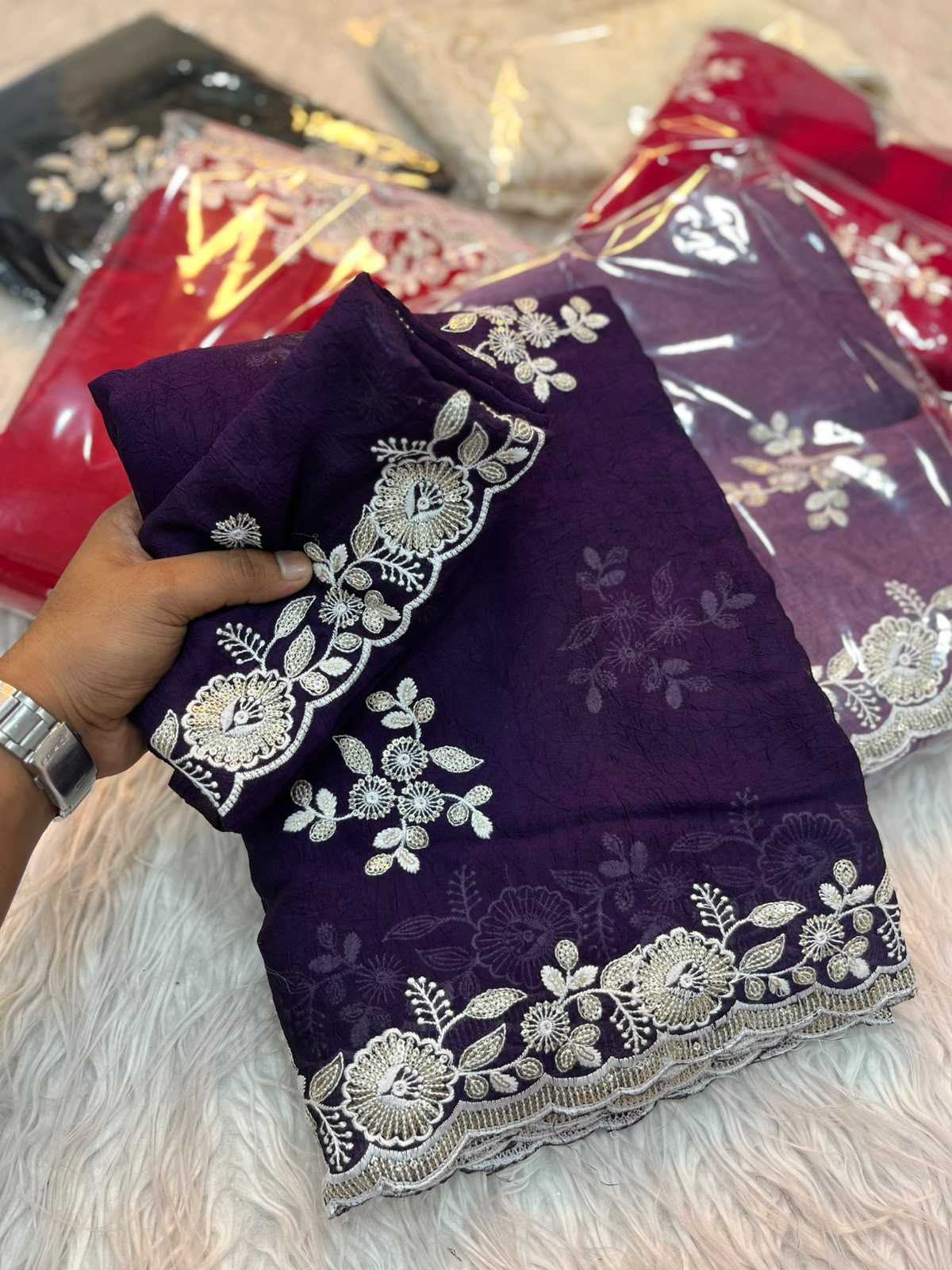 Party Wear Silk Saree