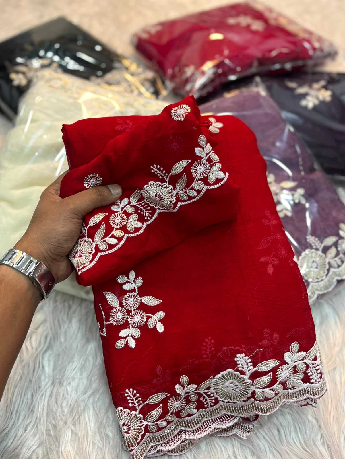 Party Wear Silk Saree
