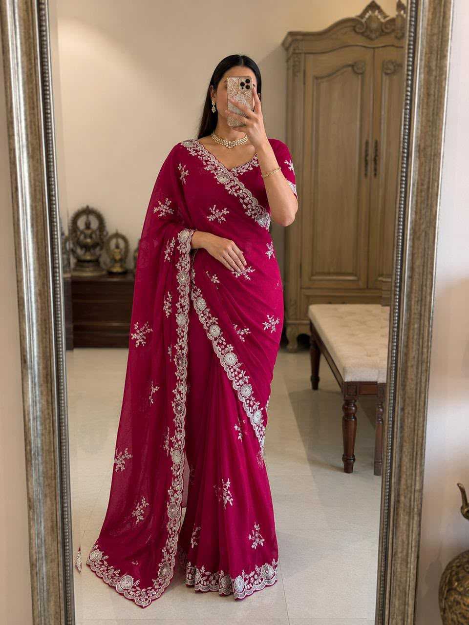 Party Wear Silk Saree