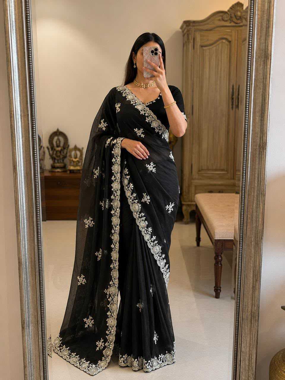 Party Wear Silk Saree