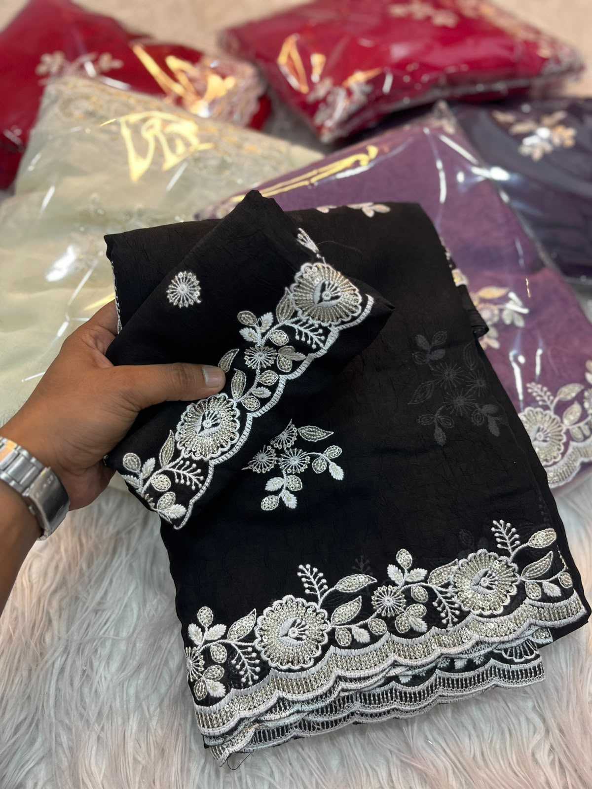 Party Wear Silk Saree