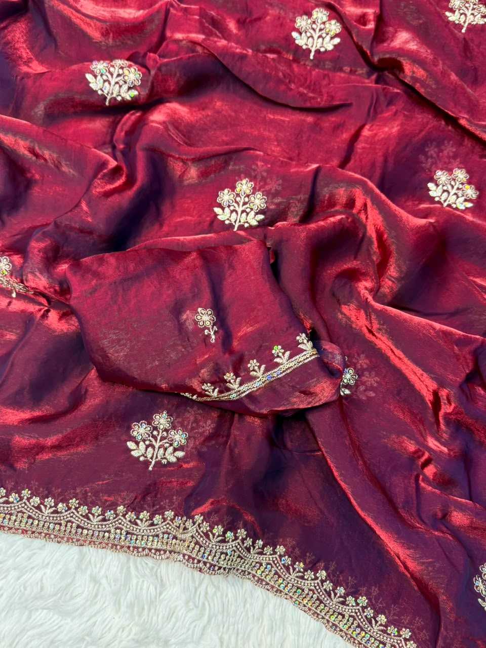 Avantika Space Silk Soft Saree
