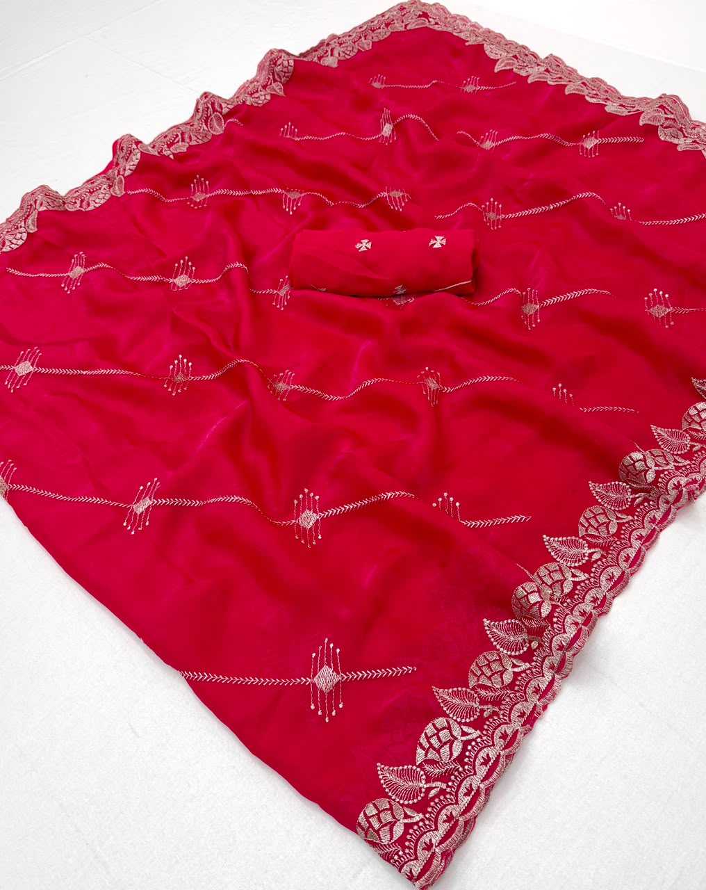 Avantika Space Silk Soft Saree in Lavender