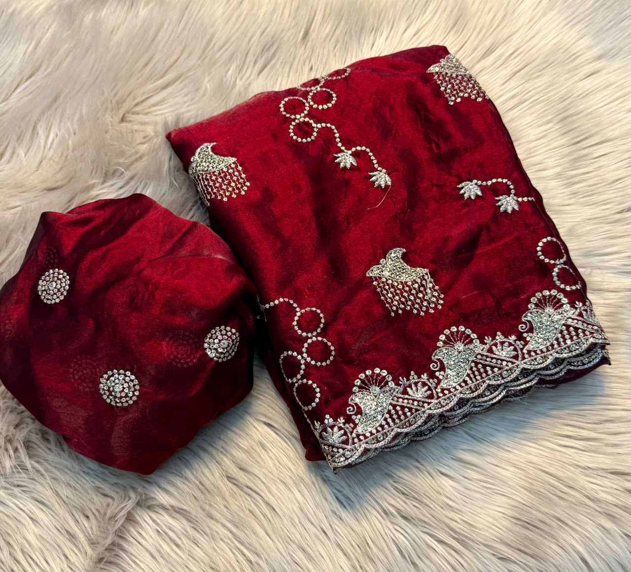 Party Wear Silk Saree