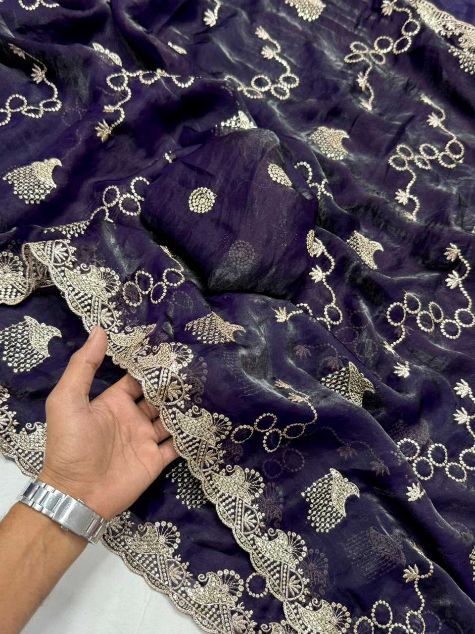 Party Wear Silk Saree