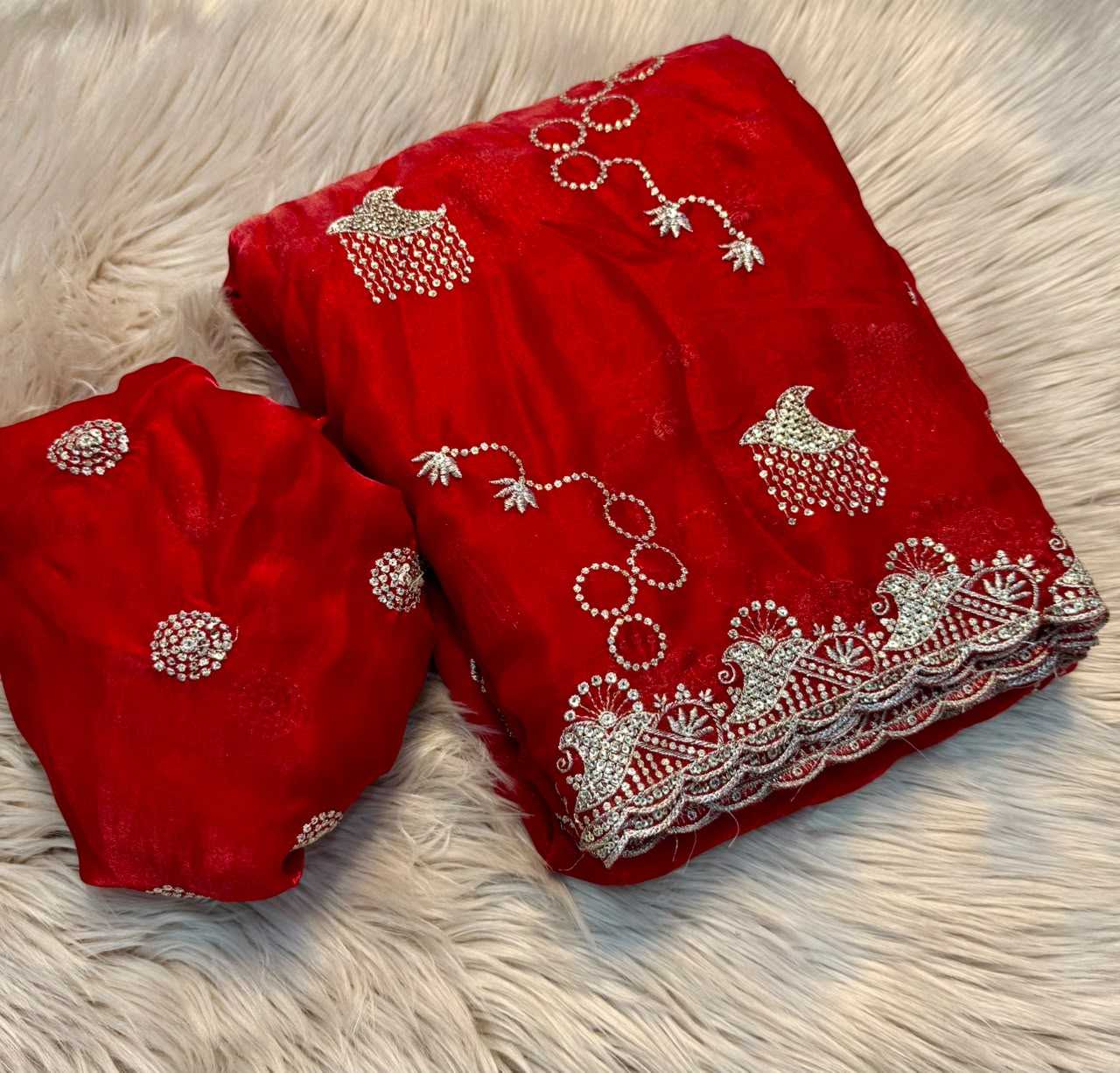 Party Wear Silk Saree