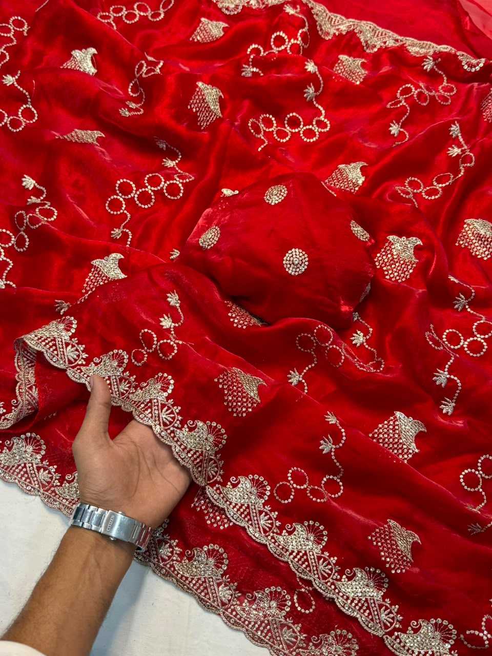 Party Wear Silk Saree